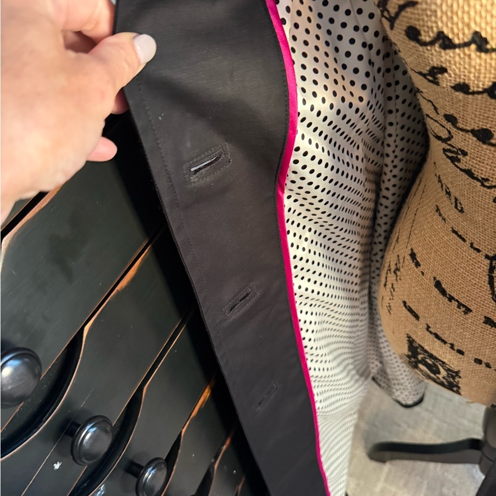 kate spade Black Trench Coat - Picture 9 of 10